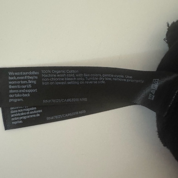 EILEEN FISHER Women's Wide Straight Leg Elastic Waist Pants size Small Black - Picture 10 of 15